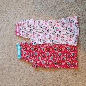 Minnie/Mickey Valentine's pj pant